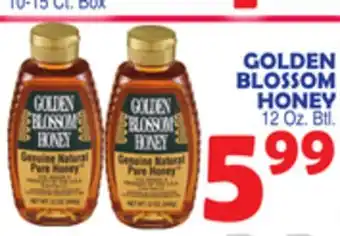 Bravo Supermarkets GOLDEN BLOSSOM HONEY offer