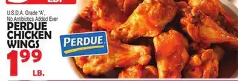 Bravo Supermarkets PERDUE CHICKEN WINGS offer