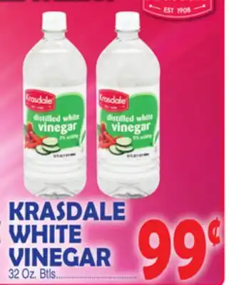 Bravo Supermarkets KRASDALE WHITE VINEGAR offer