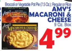 Bravo Supermarkets Amy's MACARONI & CHEESE offer