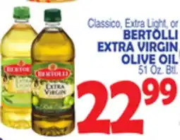 Bravo Supermarkets BERTOLLI EXTRA VIRGIN OLIVE OIL offer