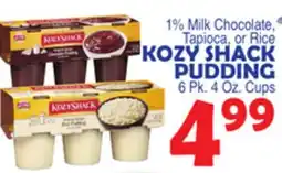 Bravo Supermarkets KOZY SHACK PUDDING offer
