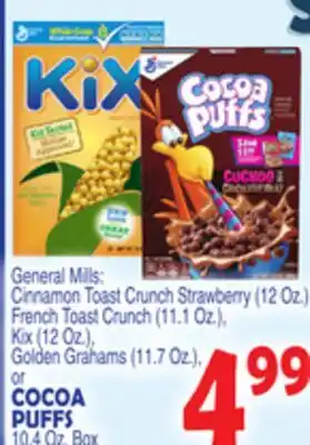 Bravo Supermarkets General Mills COCOA PUFFS offer