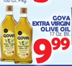 Bravo Supermarkets GOYA EXTRA VIRGIN OLIVE OIL offer