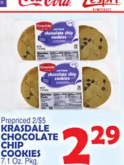 Bravo Supermarkets KRASDALE CHOCOLATE CHIP COOKIES offer