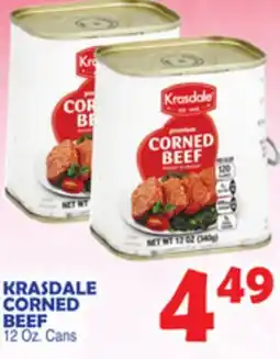 Bravo Supermarkets KRASDALE CORNED BEEF offer