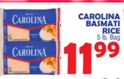 Bravo Supermarkets CAROLINA BASMATI RICE offer
