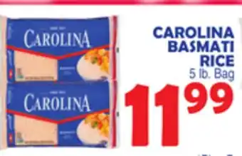 Bravo Supermarkets CAROLINA BASMATI RICE offer