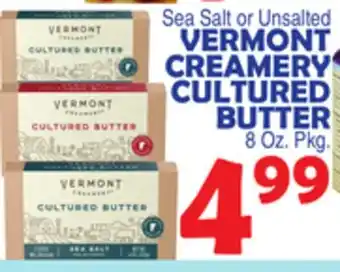 Bravo Supermarkets VERMONT CREAMERY CULTURED BUTTER offer