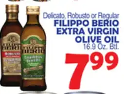 Bravo Supermarkets FILIPPO BERIO EXTRA VIRGIN OLIVE OIL offer