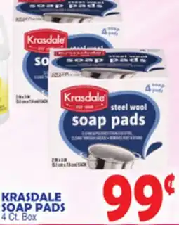 Bravo Supermarkets KRASDALE SOAP PADS offer