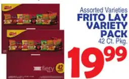 Bravo Supermarkets FRITO LAY VARIETY PACK offer
