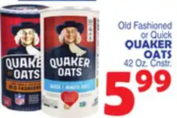 Bravo Supermarkets QUAKER OATS offer