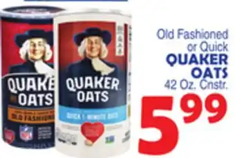 Bravo Supermarkets QUAKER OATS offer