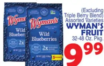 Bravo Supermarkets WYMAN'S FRUIT offer