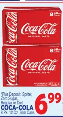 Bravo Supermarkets COCA-COLA Zero Sugar, Regular or Diet offer