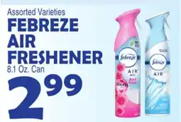 Bravo Supermarkets FEBREZE AIR FRESHENER offer