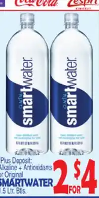 Bravo Supermarkets SMARTWATER offer