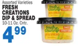 Bravo Supermarkets FRESH CREATIONS DIP & SPREAD offer