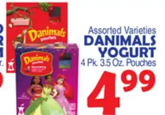 Bravo Supermarkets DANIMALS YOGURT offer