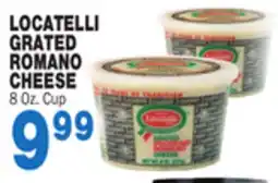 Bravo Supermarkets LOCATELLI GRATED ROMANO CHEESE offer