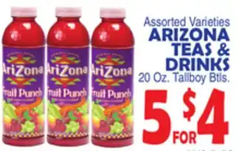 Bravo Supermarkets ARIZONA TEAS & DRINKS offer