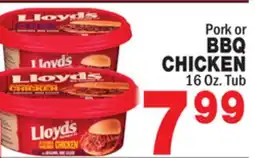 Bravo Supermarkets Pork or BBQ CHICKEN offer