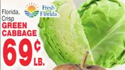 Bravo Supermarkets GREEN CABBAGE offer