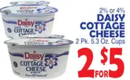 Bravo Supermarkets DAISY COTTAGE CHEESE offer