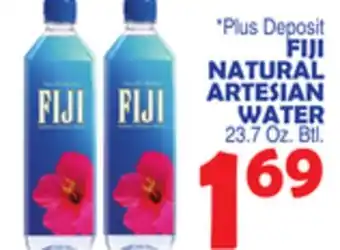 Bravo Supermarkets FIJI NATURAL ARTESIAN WATER offer