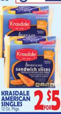 Bravo Supermarkets KRASDALE AMERICAN SINGLES offer