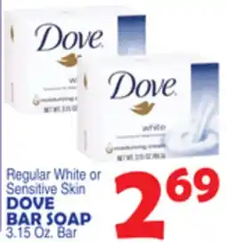 Bravo Supermarkets DOVE BAR SOAP offer