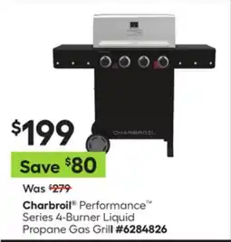 Lowe's Performance Series 4-Burner Liquid Propane Gas Grill offer