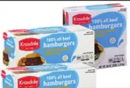 Bravo Supermarkets Frozen KRASDALE BEEF HAMBURGERS offer