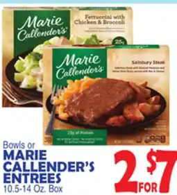 Bravo Supermarkets MARIE CALLENDER'S ENTREES offer