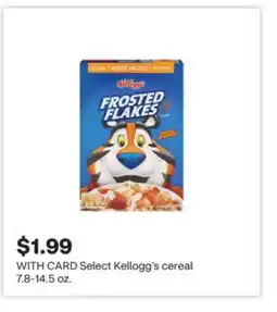 CVS Select Kellogg's cereal offer