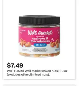 CVS Well Market mixed nuts 8-9 oz offer