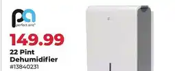 Runnings Perfect Aire 22 Pint Dehumidifier offer