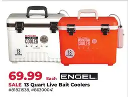 Runnings Engel 13 Quart Live Bait Coolers offer