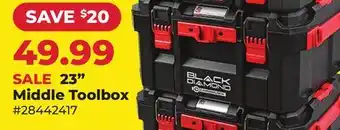 Runnings Black Diamond 23 Middle Toolbox offer