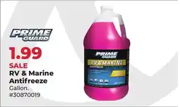 Runnings RV & Marine Antifreeze offer