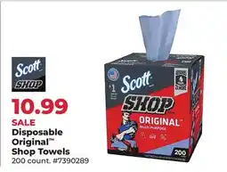 Runnings Scott Disposable Original Shop Towels offer