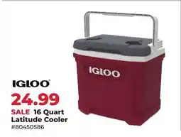 Runnings IGLOO 16 Quart Latitude Cooler offer