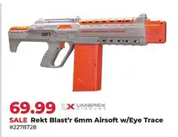 Runnings Rekt Blast'r 6mm Airsoft w/Eye Trace offer