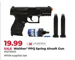 Runnings Walther PPQ Spring Airsoft Gun offer