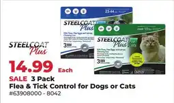Runnings 3 Pack Flea & Tick Control for Dogs or Cats offer