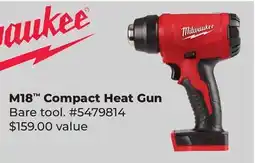 Runnings Milwaukee M18 Compact Heat Gun offer
