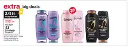 CVS ANY L'oreal Elvive shampoo or conditioner offer