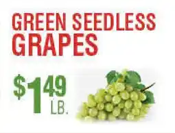 Circus Fruits GREEN SEEDLESS GRAPES offer