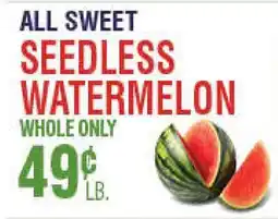 Circus Fruits ALL SWEET SEEDLESS WATERMELON offer